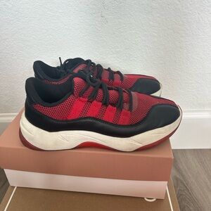 Zara Red and Black Women's Sneakers